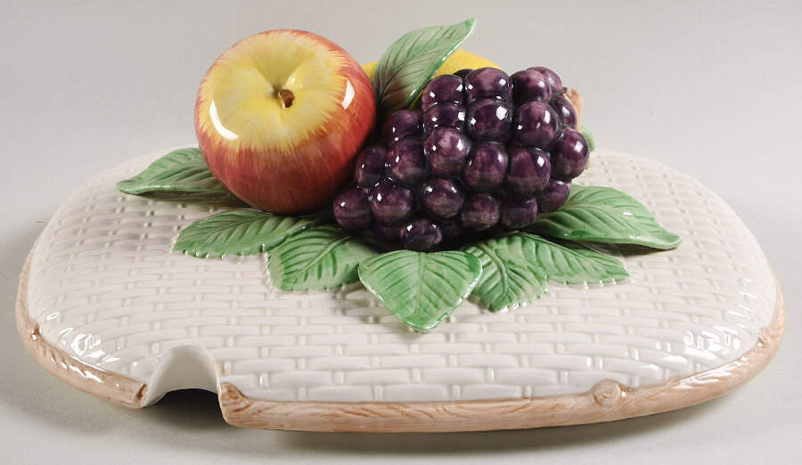 Fruit Fair Lid for Tureen by Fitz & Floyd-1
