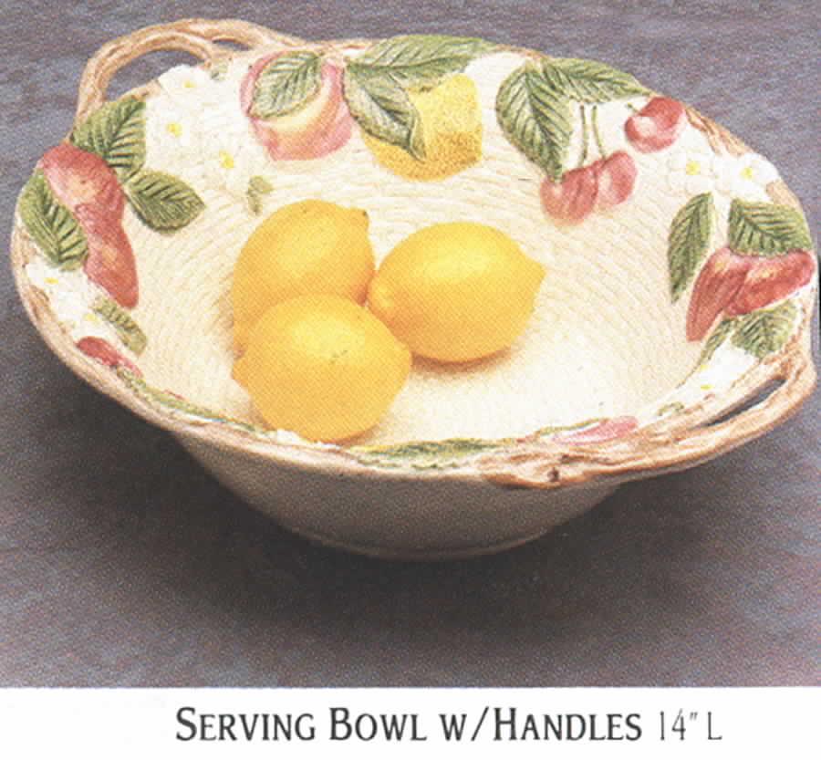 Fruit Fair 9" Round Vegetable Bowl by Fitz & Floyd-1