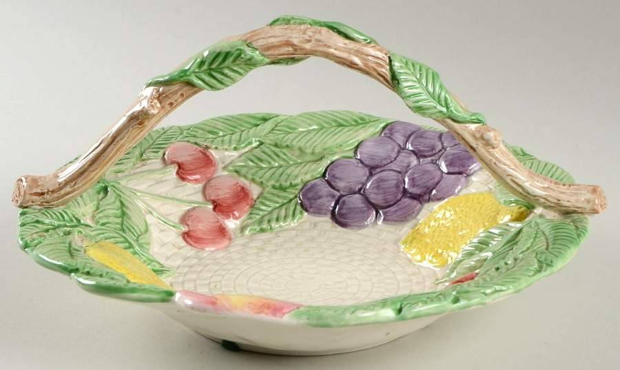 Fruit Fair Small Basket by Fitz & Floyd-1