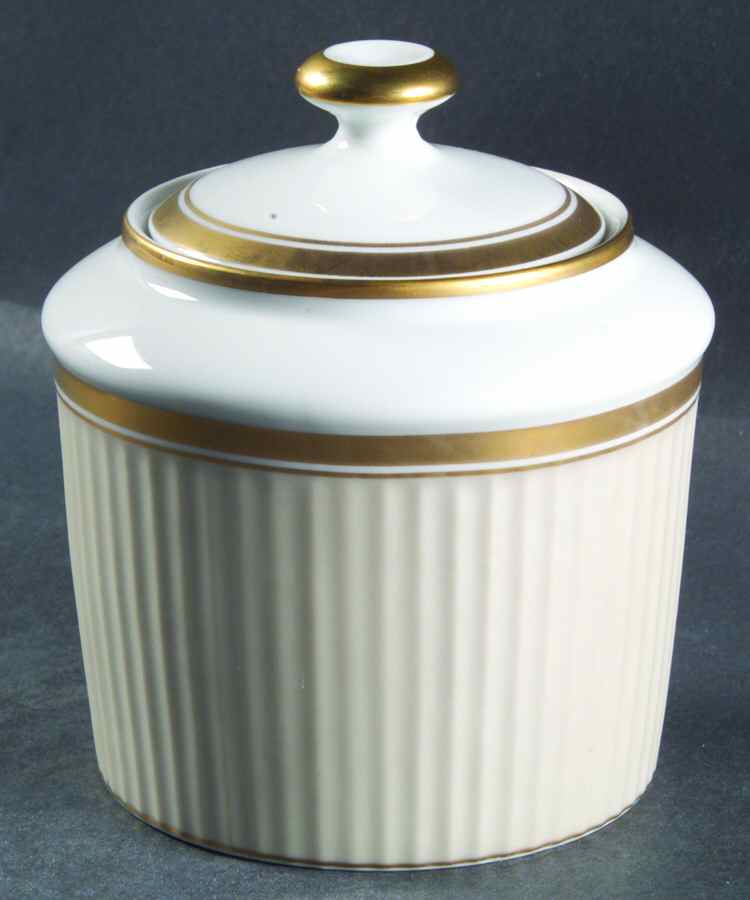 Classique d'Argent II Sugar Bowl & Lid by Fitz & Floyd-1