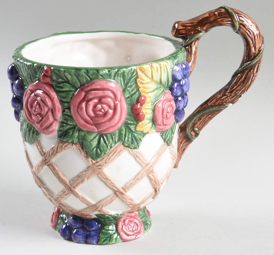 Rose Garland Mug by Fitz & Floyd-1