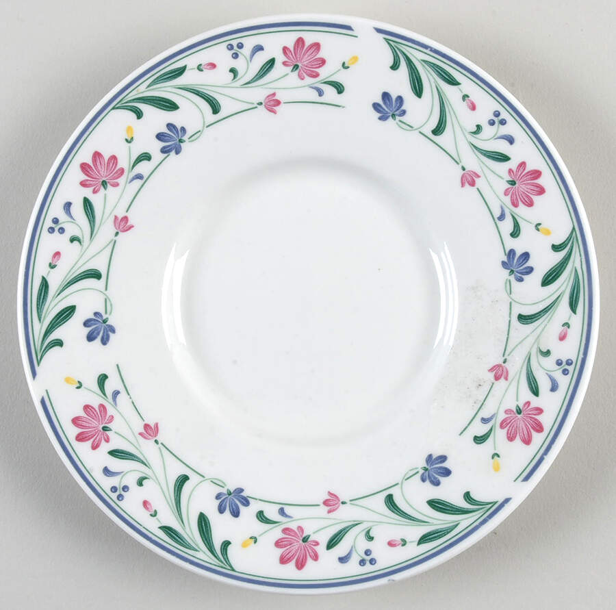 Brandywine (White Background) Saucer by Farberware-1