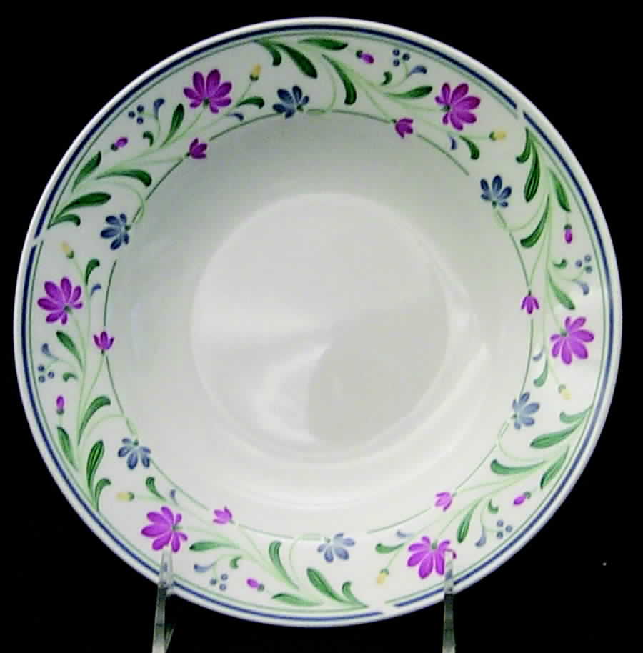 Brandywine (White Background) Rim Soup Bowl by Farberware-1