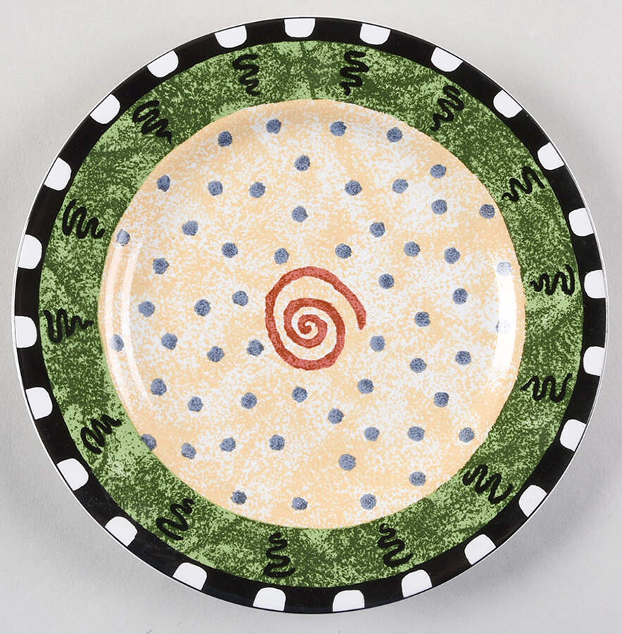 Confetti Salad Plate by Furio-1