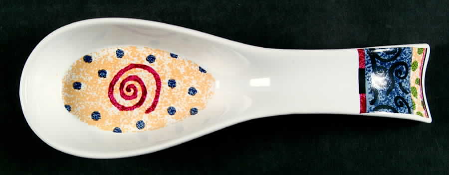 Confetti Spoon Rest/Holder (Holds 1 Spoon) by Furio-1