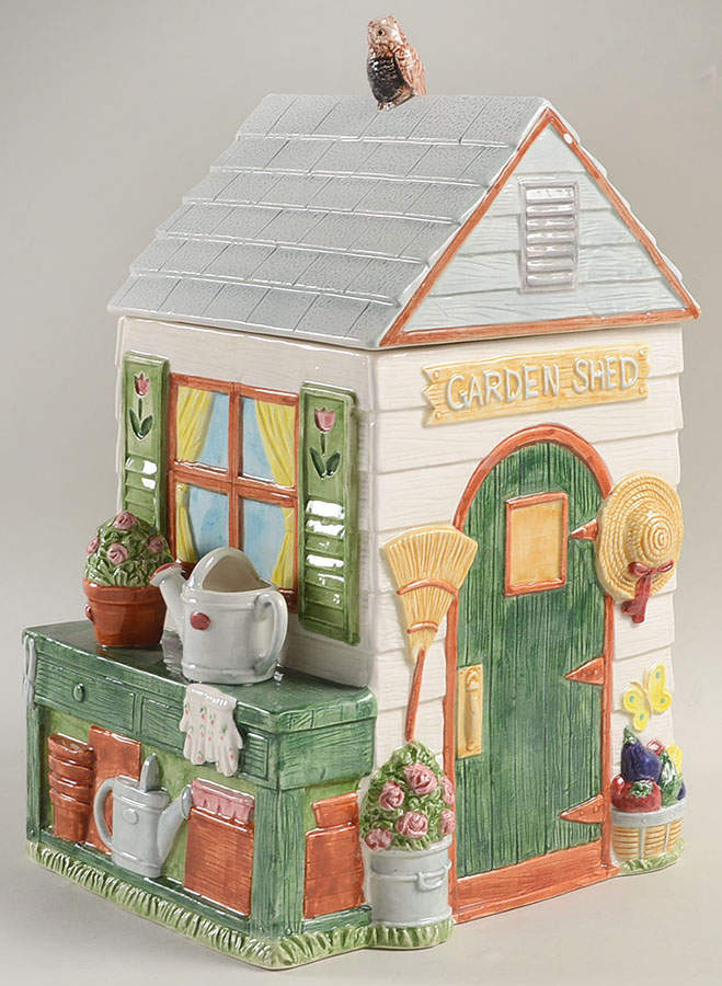 Garden Fresh Cookie Jar & Lid by Fitz & Floyd-1