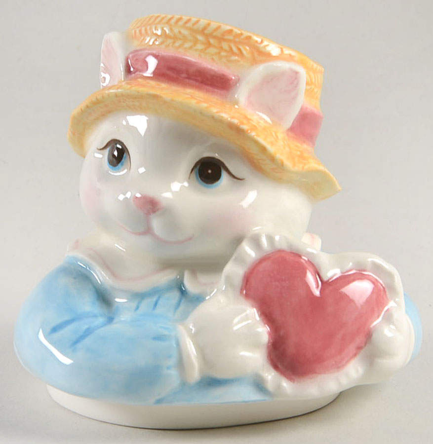 Kitty Kottage Lid for Sugar Bowl by Fitz & Floyd-1