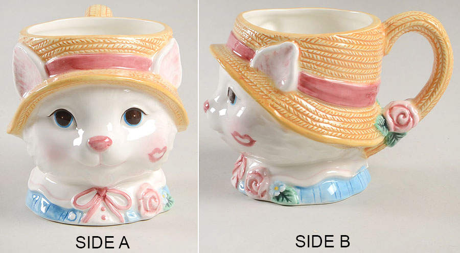 Kitty Kottage Mug by Fitz & Floyd-1