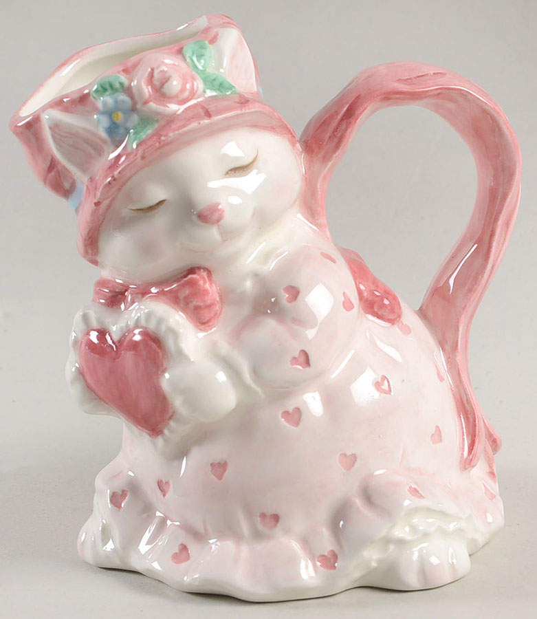 Kitty Kottage Creamer by Fitz & Floyd-1