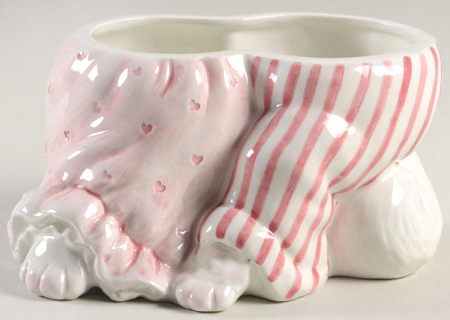 Kitty Kottage Open Candy Dish by Fitz & Floyd-1