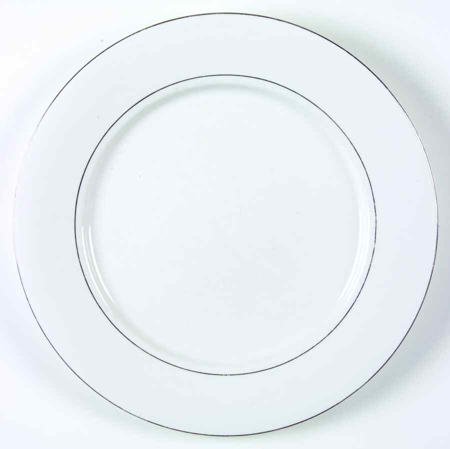 Simplicity Platinum Dinner Plate by Farberware-1