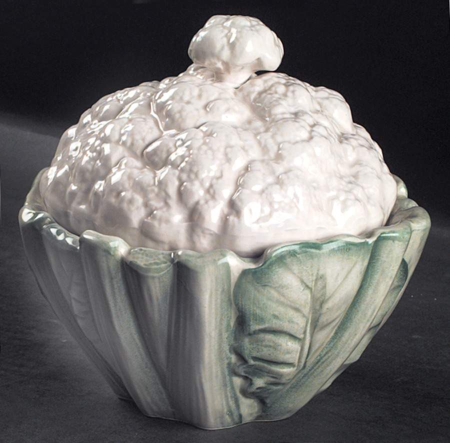 Vegetable Harvest 1" Round Box & Lid by Fitz & Floyd-1