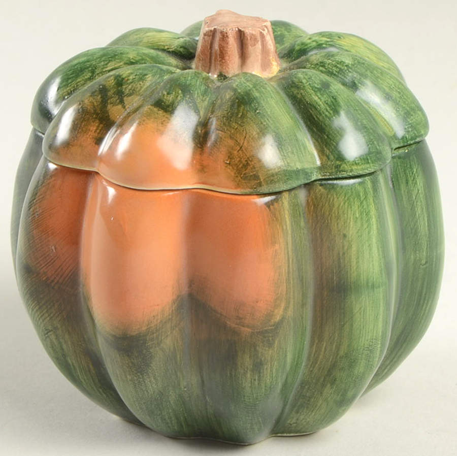 Vegetable Harvest Sugar Bowl & Lid by Fitz & Floyd-1