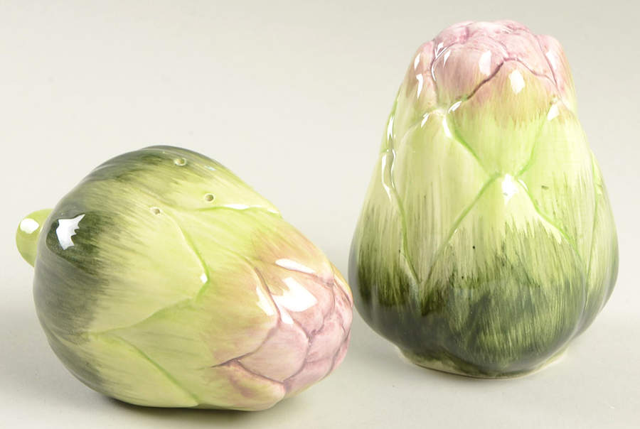 Vegetable Harvest Salt & Pepper Set by Fitz & Floyd-1