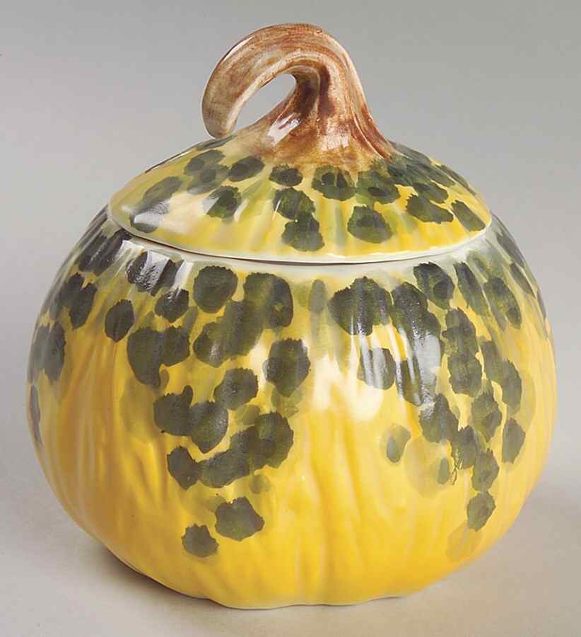 Vegetable Harvest Sugar Bowl & Lid by Fitz & Floyd-1
