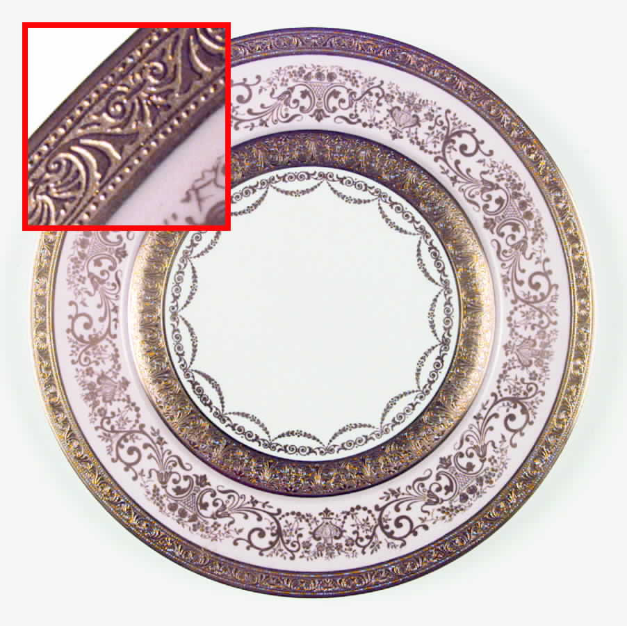 FOY3 Dinner Plate by Fondeville (NY)-1