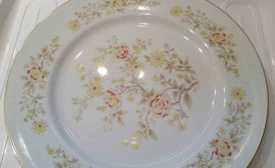 Orient Dinner Plate by Fine China of Japan-1