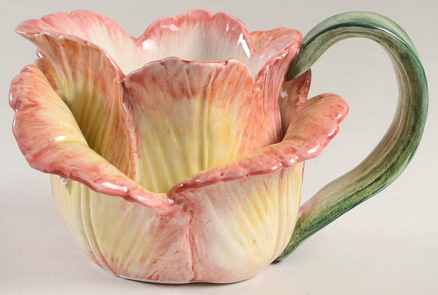 Tulip Swan Creamer by Fitz & Floyd-1