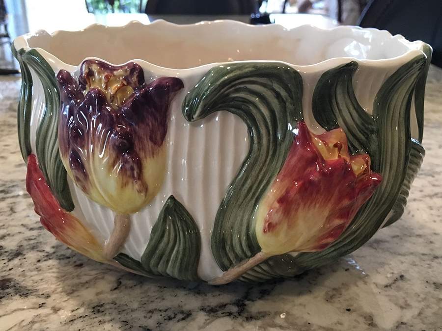 Tulip Swan Open Potpourri by Fitz & Floyd-1