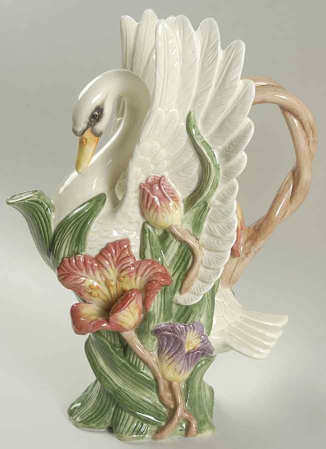 Tulip Swan 32 Oz Pitcher by Fitz & Floyd-1