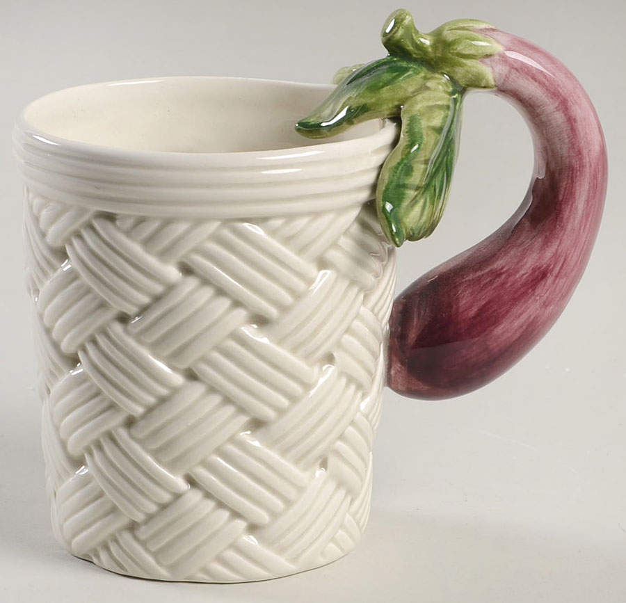 Vegetable Garden Basket Mug by Fitz and Floyd-1