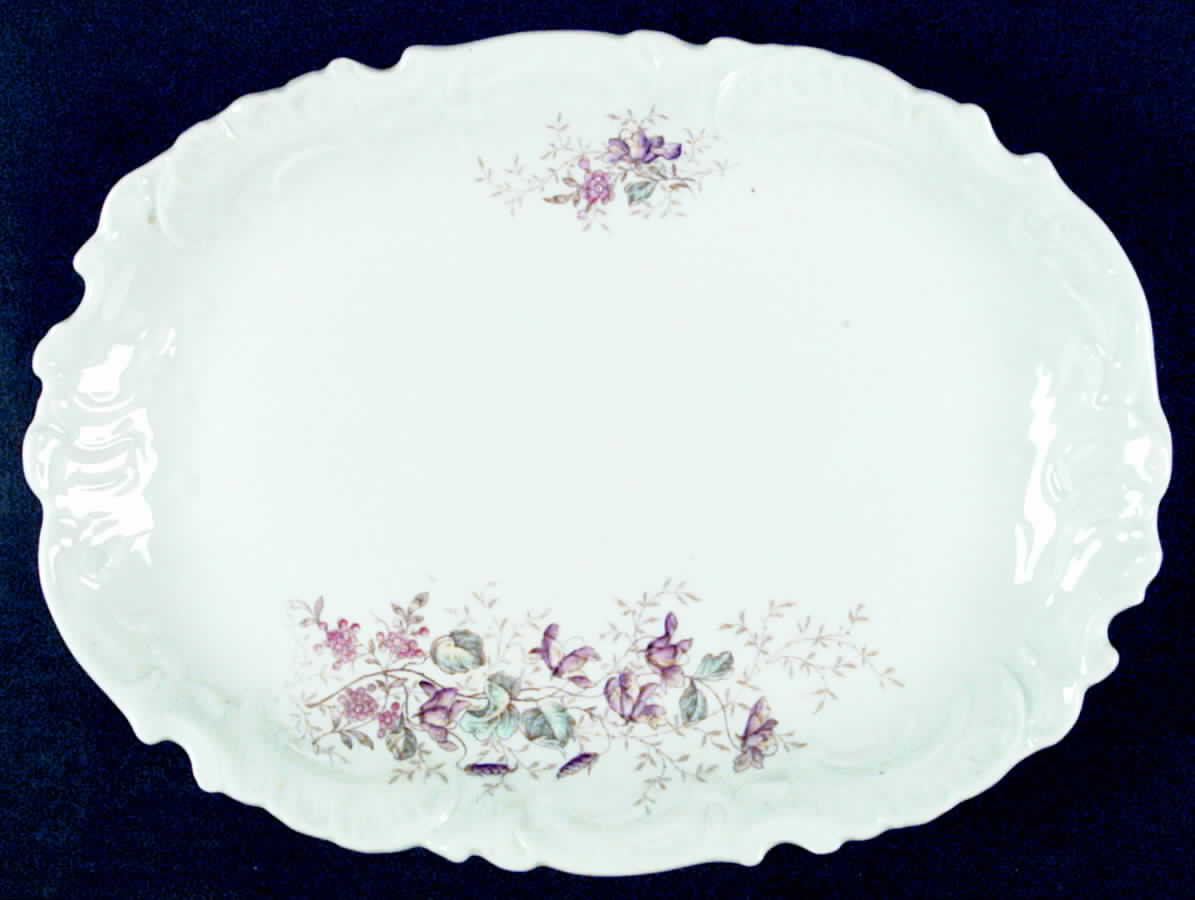 AUS108 12" Oval Serving Platter by Austria-1