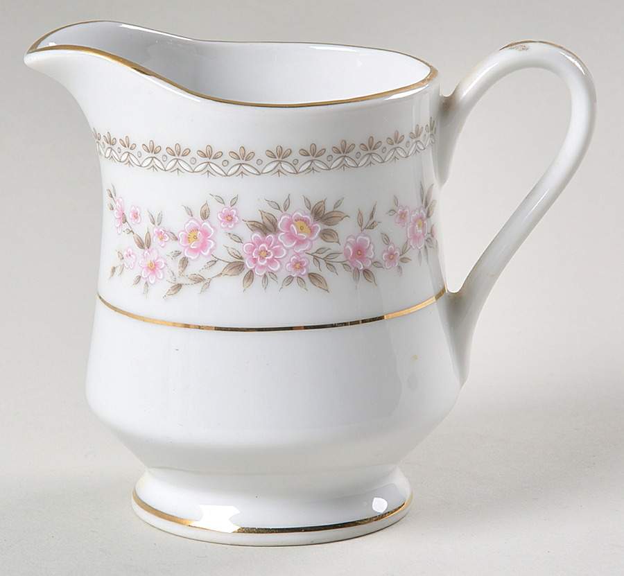 French Garland Creamer by Fine China of Japan-1