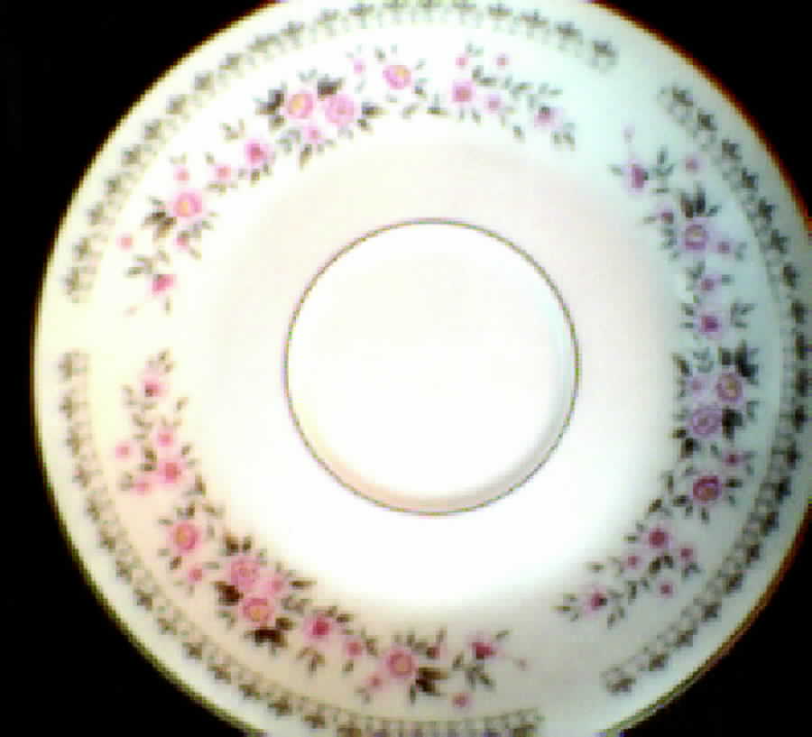 French Garland Saucer by Fine China of Japan-1