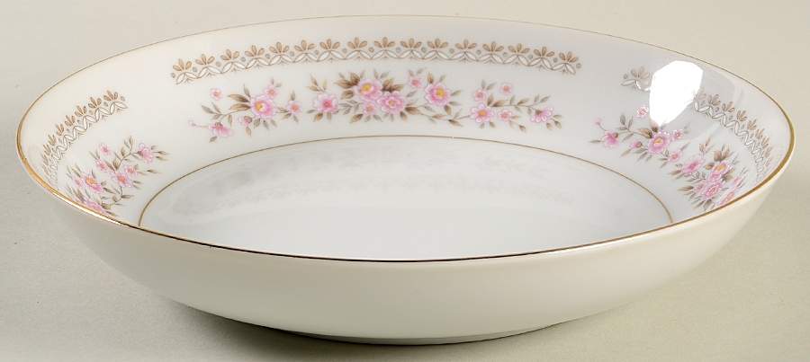 French Garland Coupe Soup Bowl by Fine China of Japan-1