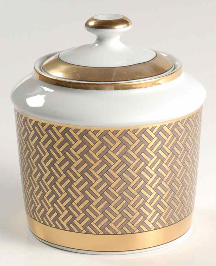 Damascene II Sugar Bowl & Lid by Fitz & Floyd-1