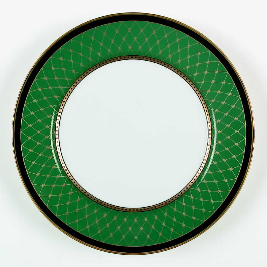 Chaumont II Teal Green Salad Plate by Fitz & Floyd-1