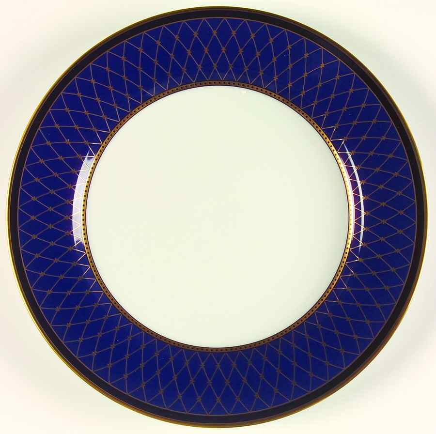 Chaumont II Lapis Blue Dinner Plate by Fitz & Floyd-1