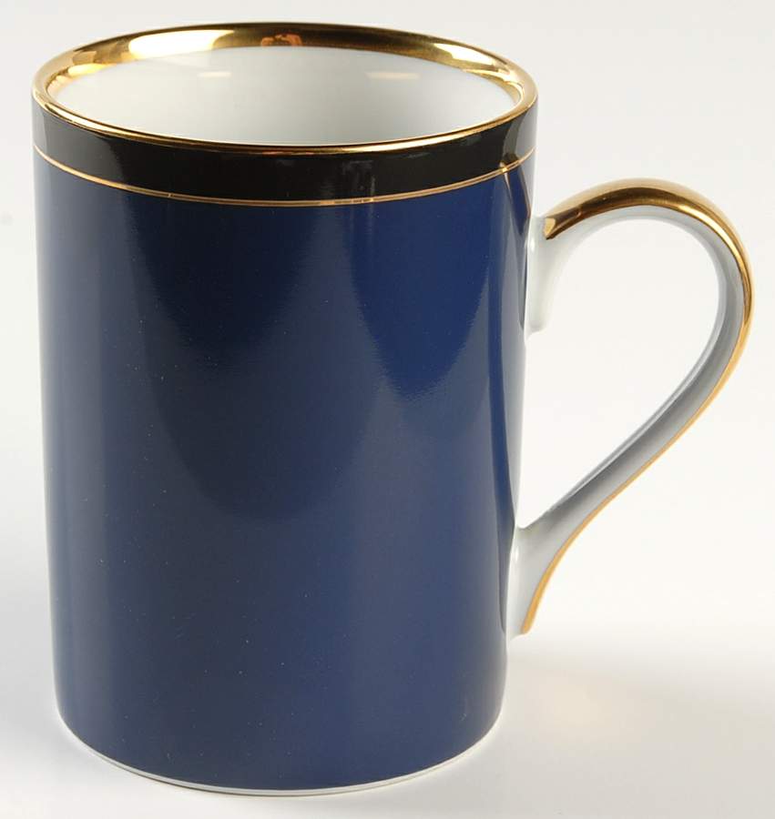Chaumont II Lapis Blue Mug by Fitz & Floyd-1