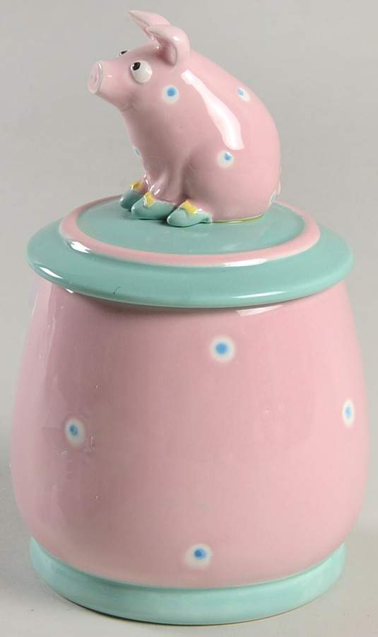 Fantasy Fair 6" Storage Jar & Lid by Fitz & Floyd-1