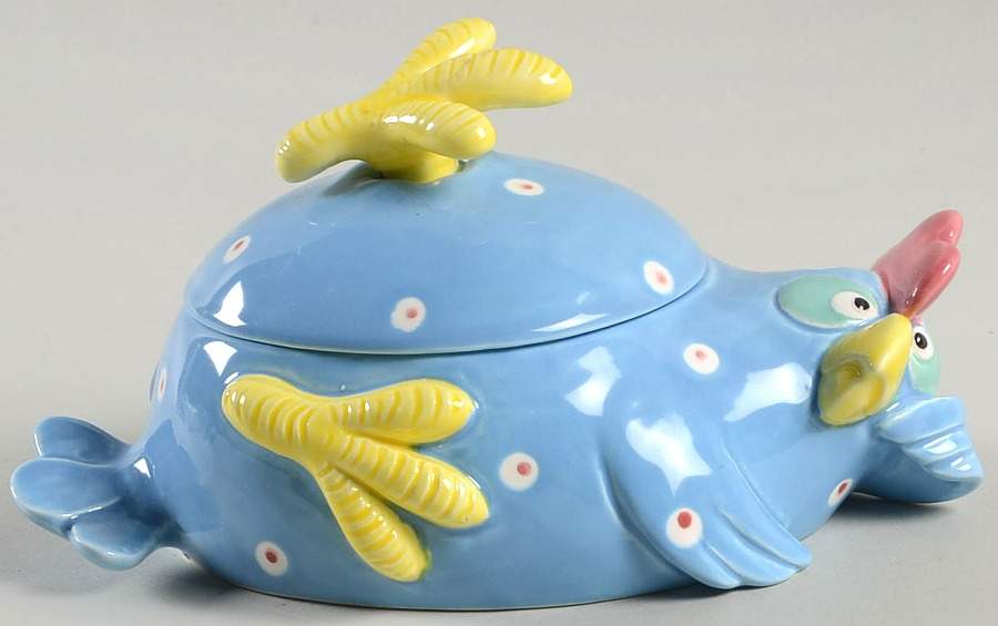Fantasy Fair Figural Covered Box by Fitz & Floyd-1