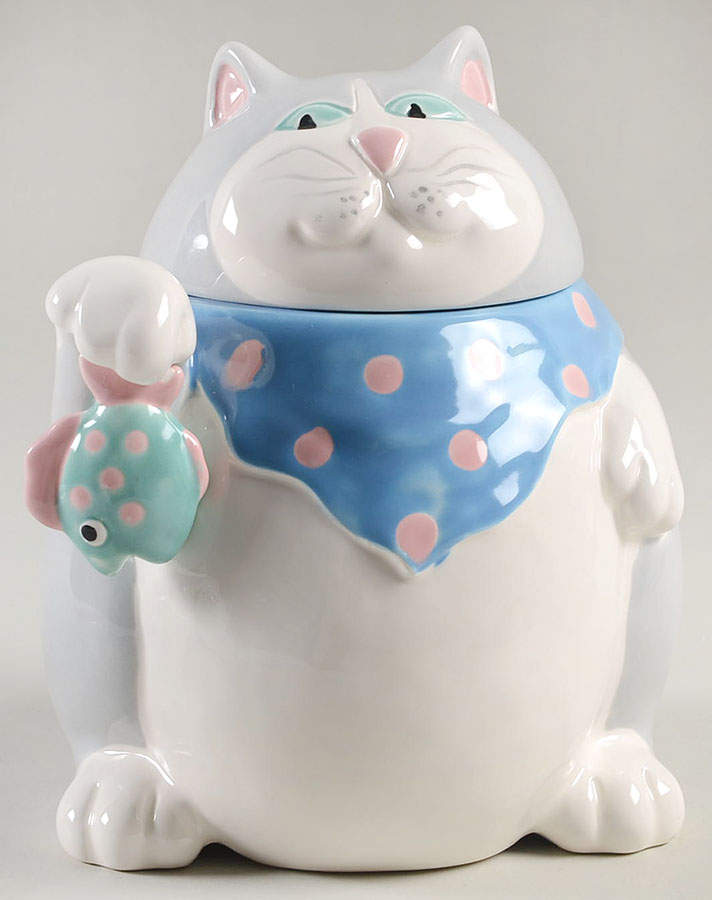 Fantasy Fair Candy Jar & Lid by Fitz & Floyd-1