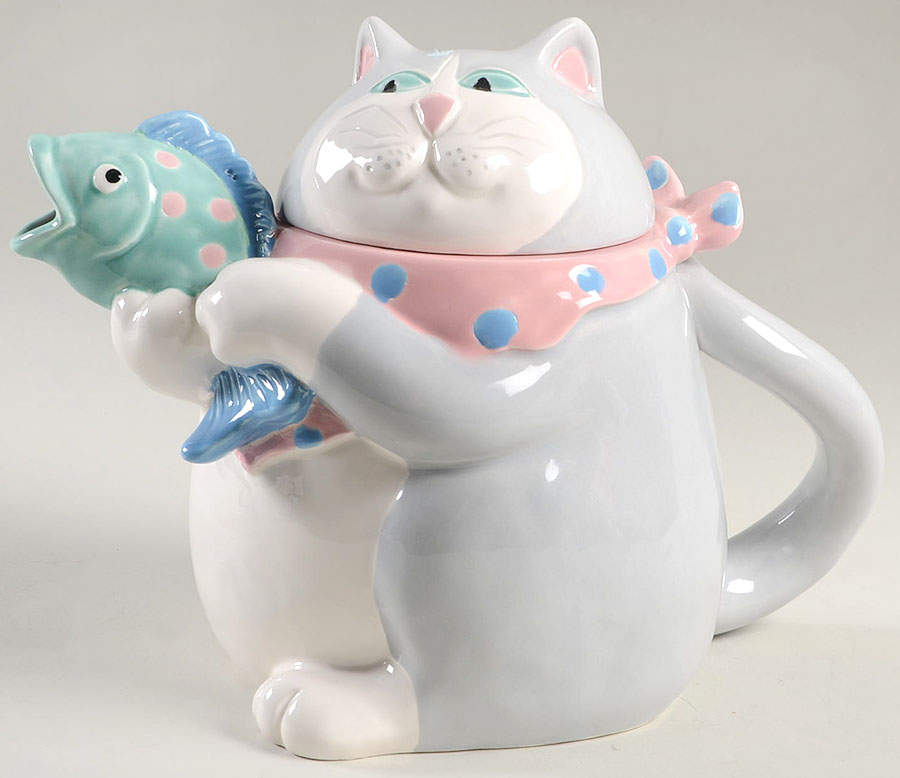 Fantasy Fair Teapot & Lid by Fitz & Floyd-1