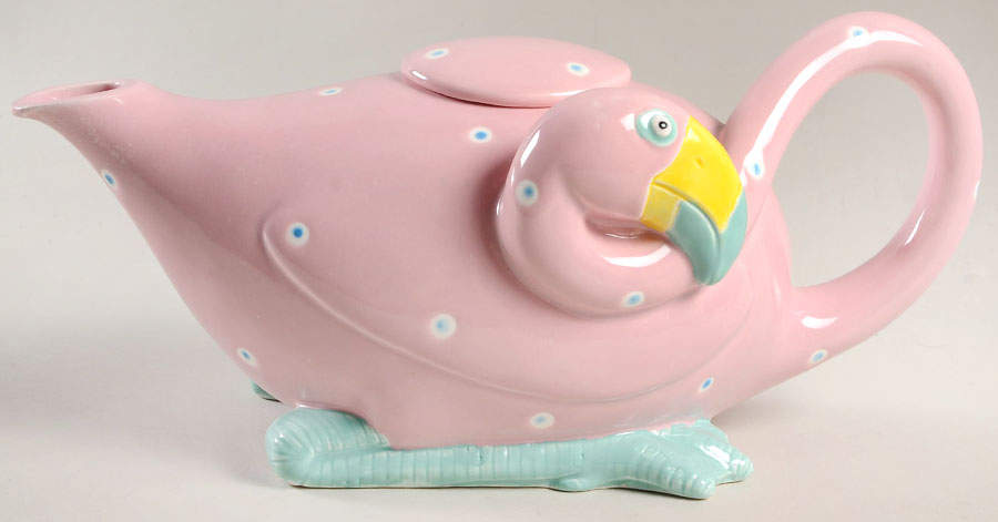 Fantasy Fair Teapot & Lid by Fitz & Floyd-1