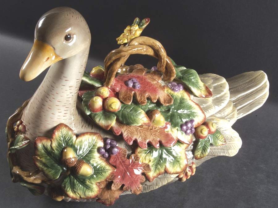 Autumn Splendor Tureen & Lid w/Ladle by Fitz & Floyd-1