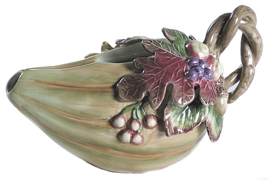 Autumn Splendor Open Sauce Boat by Fitz & Floyd-1