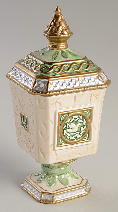 Gregorian Collection Sugar Bowl & Lid by Fitz & Floyd-1