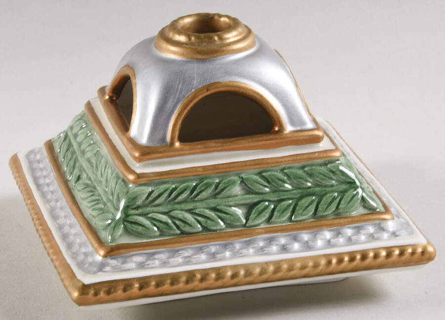 Gregorian Collection Lid for Candle Votive by Fitz & Floyd-1
