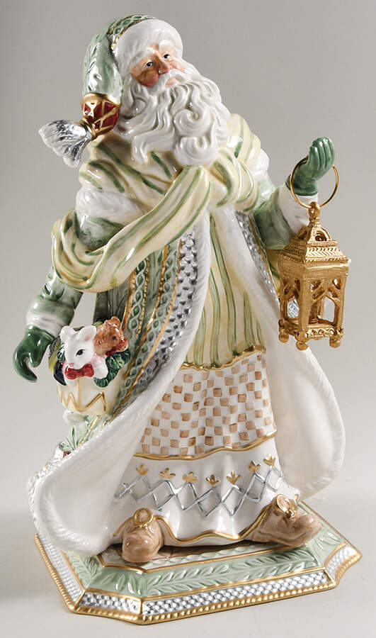 Gregorian Collection Santa Claus Figurine by Fitz & Floyd-1