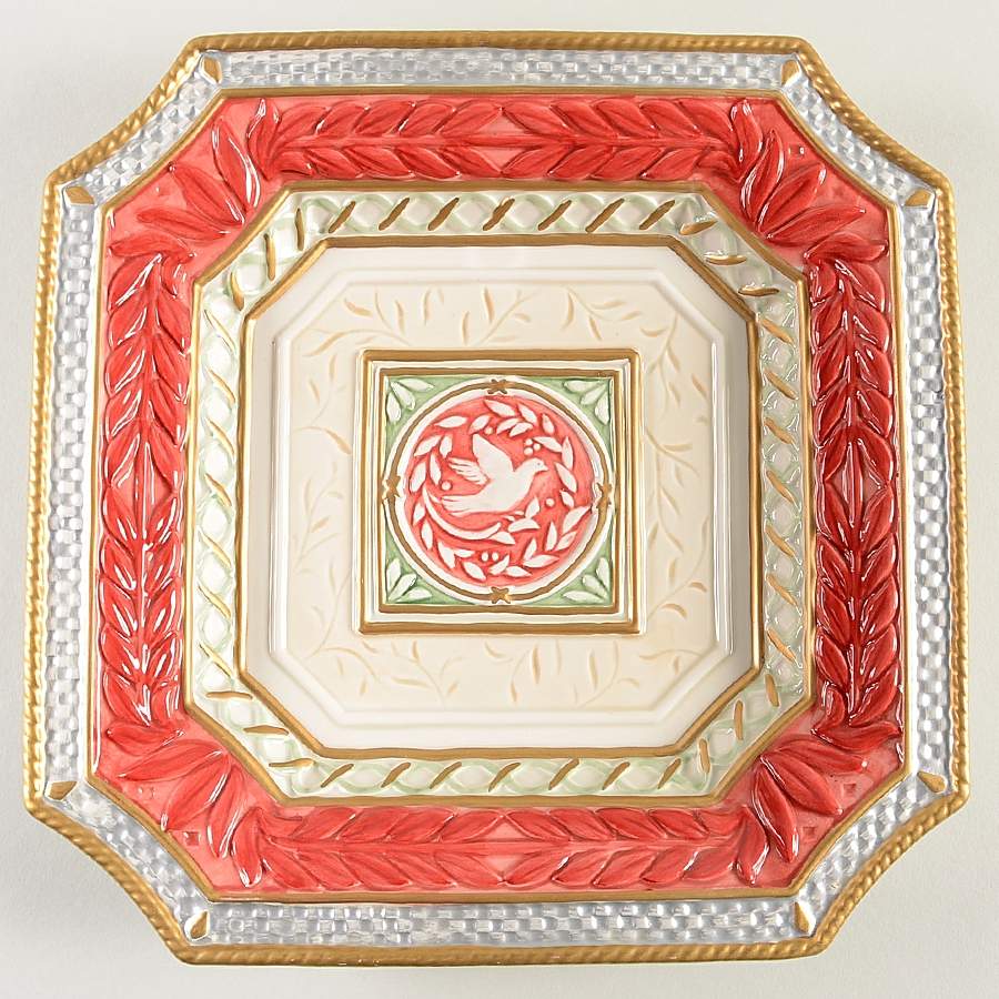 Gregorian Collection Canape Plate by Fitz & Floyd-1