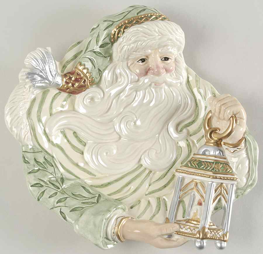 Gregorian Collection Figural Canape Plate by Fitz & Floyd-1