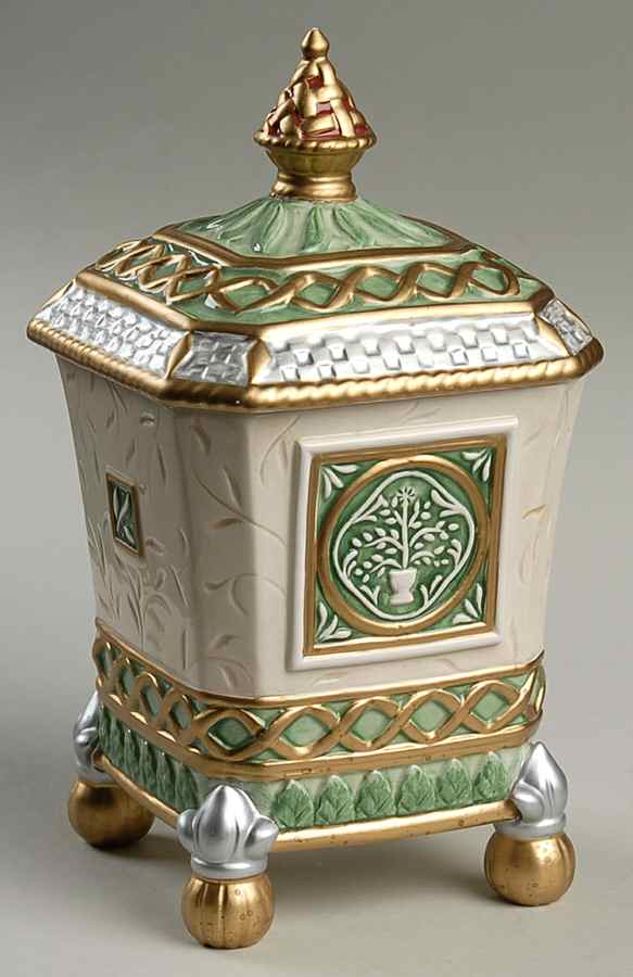 Gregorian Collection Potpourri Jar & Lid by Fitz & Floyd-1