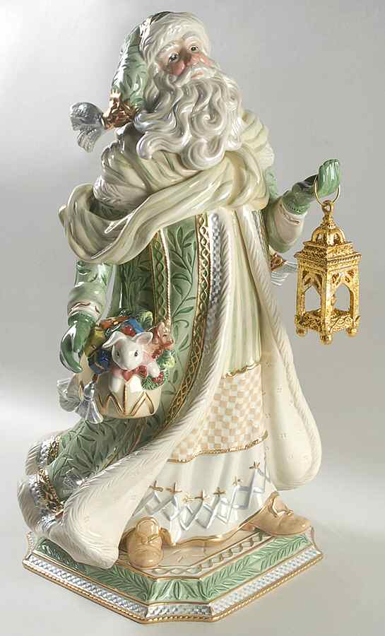 Gregorian Collection Santa Claus Figurine by Fitz & Floyd-1
