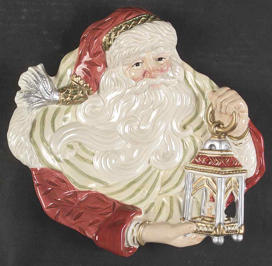 Gregorian Collection Figural Canape Plate by Fitz & Floyd-1