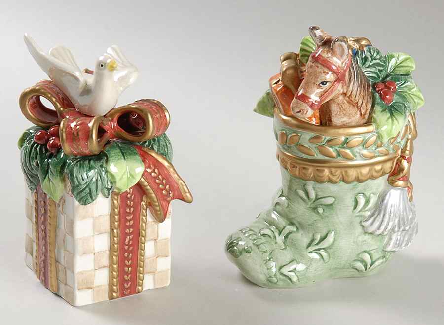 Gregorian Collection Salt & Pepper Set by Fitz & Floyd-1