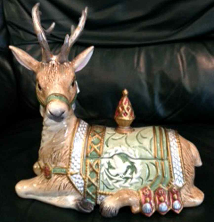 Gregorian Collection Figural Candy Box & Lid by Fitz & Floyd-1